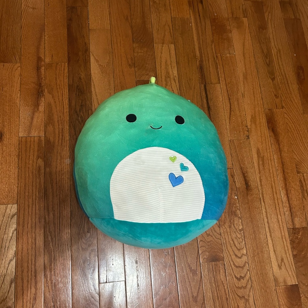 24” Teal Dinosaur Squishmallow